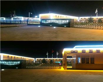 廠區(qū)樓宇亮化-陜西省渭南市大荔縣亮化項(xiàng)目