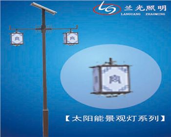 湖北太陽(yáng)能雙頭景觀(guān)燈