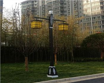 小區庭院燈、柱頭燈-寶雞龍庭山水項目